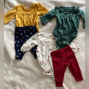 Baby girl clothes lot 3 months